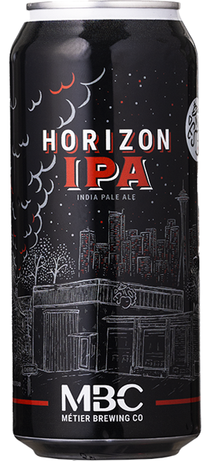 A can of Horizon IPA.